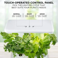 Ivation 7-Pod Indoor Herb Garden, Hydroponic Growing System Kit -Sunnydaze Decor Store GUEST 6687bb2c 06bd 4b5a 868e 858ee2174f30