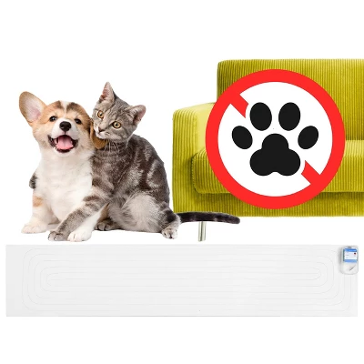 Homarden Deterrent Shock Pads To Keep Pets Off The Couch - White 3 Homarden Deterrent Shock Pads To Keep Pets Off The Couch - White