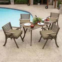 Arden Selections Hamilton Texture Outdoor Seat Cushion Tan 8 Arden Selections Hamilton Texture Outdoor Seat Cushion Tan -Sunnydaze Decor Store GUEST 6727bff7 b75c 48af abce f687486832fb