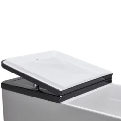 JOMEED 80 Quart/20 Gallon Wheeled Rolling Outdoor Patio And Deck Cooler Cart Ice Chest With Shelf, Drainage Hole Plug And Bottle Opener, Silver 8 JOMEED 80 Quart/20 Gallon Wheeled Rolling Outdoor Patio And Deck Cooler Cart Ice Chest With Shelf, Drainage Hole Plug And Bottle Opener, Silver -Sunnydaze Decor Store GUEST 6777a475 4cbc 4530 8813 053ed503fd43