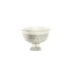 8" Wide Planter Small Iron Urn Silver - Olivia & May