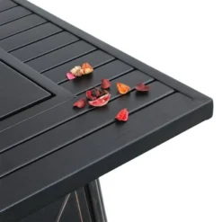 5pc Outdoor Set With Spring Motion Chairs & 28" Fire Table - Captiva Designs -Sunnydaze Decor Store GUEST 68486452 ad09 4266 a37b a4b25e8cbc33