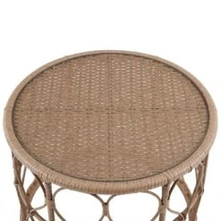 Juniper 2pc Outdoor Wicker Conversation Set With Loveseat & Coffee Table - Cream/Natural - Crosley 24 Juniper 2pc Outdoor Wicker Conversation Set With Loveseat & Coffee Table - Cream/Natural - Crosley -Sunnydaze Decor Store GUEST 68725a51 709c 428d 8ff4 fb4ef20d79f7