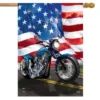 American Motorcycle Patriotic House Flag Summer Bike 28" X 40" Briarwood Lane 2 American Motorcycle Patriotic House Flag Summer Bike 28" X 40" Briarwood Lane -Sunnydaze Decor Store GUEST 68725c1f c961 4b43 b1ec 70e2a8de94ca