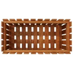 Sunnydaze Decor Sunnydaze Outdoor Rectangle Meranti Wood Picket Style Planter Box For Flowers, Herbs, Vegetables And Plants - 24" W - Brown 10 Sunnydaze Decor Sunnydaze Outdoor Rectangle Meranti Wood Picket Style Planter Box For Flowers, Herbs, Vegetables And Plants - 24" W - Brown -Sunnydaze Decor Store GUEST 68c8a90d c3d1 48fd 80df 221a7cc29812
