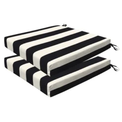 Honeycomb Outdoor Premium Dining Seat Cushion (2-Pack) -Sunnydaze Decor Store GUEST 69518a73 2602 4221 b755 c2f4b4223bbb