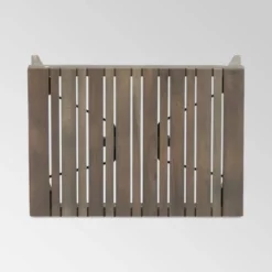 Kyoto Acacia Wood Folding Side Table - Gray - Christopher Knight Home 10 Kyoto Acacia Wood Folding Side Table - Gray - Christopher Knight Home -Sunnydaze Decor Store GUEST 69dd14b4 79cc 4f66 b75d 1c569bc01ad1