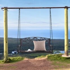 Tangkula Patio Hanging Porch Swing Outdoor 2-Person Metal Swing Bench Chair W/ Chains 14 Tangkula Patio Hanging Porch Swing Outdoor 2-Person Metal Swing Bench Chair W/ Chains -Sunnydaze Decor Store GUEST 6b8f1e4e 39dd 4c41 b999 2d3c181dbac1