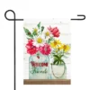 Northlight Welcome Friends Spring Bouquet Outdoor Garden Flag 12.5" X 18" 2 Northlight Welcome Friends Spring Bouquet Outdoor Garden Flag 12.5" X 18" -Sunnydaze Decor Store GUEST 6bb6709d abfa 4096 b07b 21ca42f92f4a
