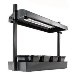 SunBlaster 1600218 T5HO Indoor Canopy Micro Grow Light Garden System With 1, 12-Inch 11-Watt 6400K Strip Light & 1 NanoTech T5 Reflector, Black -Sunnydaze Decor Store GUEST 6c8343e7 5b89 42e5 8e7a a1aa18ea0a40