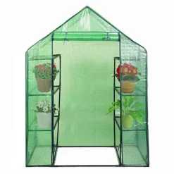 Costway Portable Mini Walk In Outdoor 4 Tier 8 Shelves Greenhouse -Sunnydaze Decor Store GUEST 6c9c9937 8852 4175 bec0 80e9016decc7