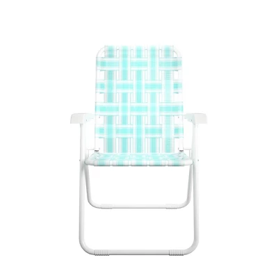 Priscilla Outdoor Folding Chair - Aqua - Novogratz 7 Priscilla Outdoor Folding Chair - Aqua - Novogratz - Image 5
