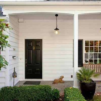 9.5" Metal/Glass Outdoor Pendant Light Black - LNC 10 9.5" Metal/Glass Outdoor Pendant Light Black - LNC - Image 8