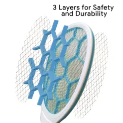 Dartwood Portable Bug Zapper, USB Rechargeable And Battery Powered Mosquito Killer, Insect Trap And Fly Swatter -Sunnydaze Decor Store GUEST 6df3fad9 0d8d 483a 8576 d2ccdf02d6db 1