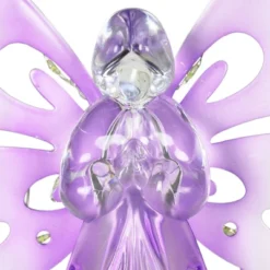 39.25" Metal Angel Solar Stake Purple - Exhart 20 39.25" Metal Angel Solar Stake Purple - Exhart -Sunnydaze Decor Store GUEST 6e5e2138 1eeb 469b ae39 c719c944fef4