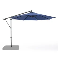 Aoodor 9.64FT Offset Hanging Umbrella Aluminum Cantilever Umbrella -Sunnydaze Decor Store GUEST 702dde1b d389 4aed a767 554fe336eefe