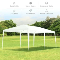 Costway Wedding Tent Canopy Party 10'x20' Heavy Duty Gazebo Cater Event W/Side Walls 16 Costway Wedding Tent Canopy Party 10'x20' Heavy Duty Gazebo Cater Event W/Side Walls -Sunnydaze Decor Store GUEST 711dee2a 8ed5 47b0 8def 3ab5b6fabf8b 1
