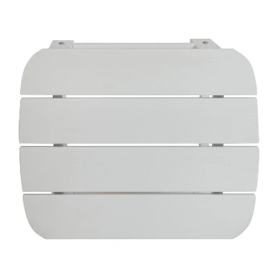 Emma And Oliver Set Of 2 Indoor/Outdoor Folding Adirondack Chairs With Side Table 11 Emma And Oliver Set Of 2 Indoor/Outdoor Folding Adirondack Chairs With Side Table - Image 9