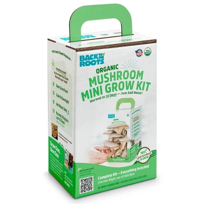 Back To The Roots Organic Mushroom Mini Grow Kit Pearl Oyster 4 Back To The Roots Organic Mushroom Mini Grow Kit Pearl Oyster - Image 2