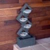 39" Resin Indoor/Outdoor Soothing 4-Tier Zen Fountain With LED Lights Gray - Alpine Corporation -Sunnydaze Decor Store GUEST 72b87e82 0f30 420c 8ec4 640c5425fd4e