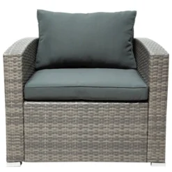 7pc Wicker Patio Seating Set With Storage Box - Gray - GODEER 30 7pc Wicker Patio Seating Set With Storage Box - Gray - GODEER -Sunnydaze Decor Store GUEST 72d76394 7d0d 4e17 8cb8 0a7eb8b704b8
