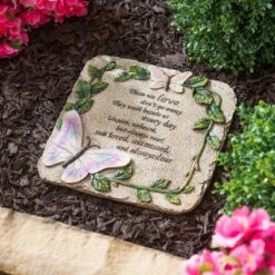 Evergreen Stepping Stone, Those We Love Don't Go Away -Sunnydaze Decor Store GUEST 749e30f8 e6cd 4887 acd6 aabc40dd606a