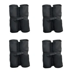 Outsunny 33lbs Canopy Weights Bags For Stability, Sandbag Anchor For Gazebo Pop Up Tent, Set Of 4 - Black 9 Outsunny 33lbs Canopy Weights Bags For Stability, Sandbag Anchor For Gazebo Pop Up Tent, Set Of 4 - Black -Sunnydaze Decor Store GUEST 74c22b57 e073 4a23 bab4 d9c127baef92