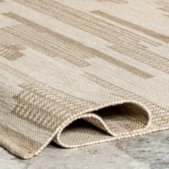 NuLOOM Maddy Abstract Lined Indoor/Outdoor Patio Area Rug 13 NuLOOM Maddy Abstract Lined Indoor/Outdoor Patio Area Rug -Sunnydaze Decor Store GUEST 76ab3975 1aec 402e b80e fa1a79345cbf