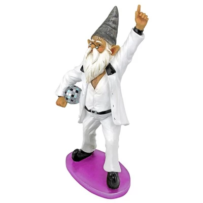 Design Toscano Disco Tony, Gnome Fever Statue - Multicolored 6 Design Toscano Disco Tony, Gnome Fever Statue - Multicolored - Image 4