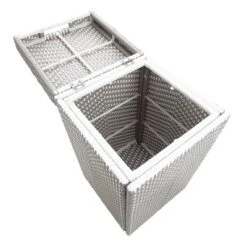 2pc Maksville Contemporary Outdoor Serving Cart & Trash Can - MiBasics -Sunnydaze Decor Store GUEST 787b8e1f 106c 4f20 971d f6ef639f0f56