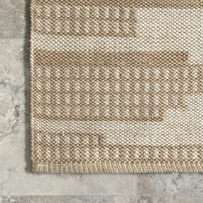 NuLOOM Maddy Abstract Lined Indoor/Outdoor Patio Area Rug 6 NuLOOM Maddy Abstract Lined Indoor/Outdoor Patio Area Rug - Image 4