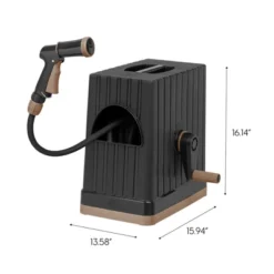 IRIS All-In-One Hideaway Sun Protective Portable And Retractable Hose Reel For 1/2" Hoses Storage Box, Black 17 IRIS All-In-One Hideaway Sun Protective Portable And Retractable Hose Reel For 1/2" Hoses Storage Box, Black -Sunnydaze Decor Store GUEST 7c2537dd b77f 4b28 8826 e9b11da14743