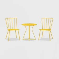 Heidi 3pc Indoor/Outdoor Patio Bistro Set - Novogratz -Sunnydaze Decor Store GUEST 7c3f417b 0893 4f4b a384 66a374fa2152