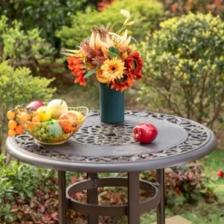 Captiva Designs 3pc Cast Aluminum Outdoor Patio Dining Set With Bar Stools Brown 19 Captiva Designs 3pc Cast Aluminum Outdoor Patio Dining Set With Bar Stools Brown -Sunnydaze Decor Store GUEST 7cee29de 65b7 44d6 b70a a42285fe88bb