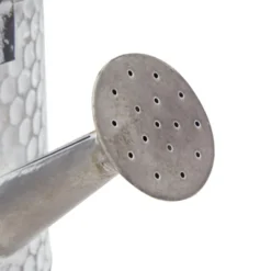 Okuna Outpost Galvanized Metal Watering Can Vase For Indoor Outdoor Plant, Succulents (5.1 X 10 In) -Sunnydaze Decor Store GUEST 7d0d5b06 a695 4404 a38a e65daed2c78c