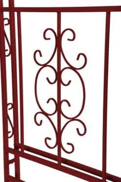 Evergreen Montebello Iron Garden Arbor, Americana Red- 53 X 84 X 23 Inches Fade And Weather Resistant Outdoor Decor 12 Evergreen Montebello Iron Garden Arbor, Americana Red- 53 X 84 X 23 Inches Fade And Weather Resistant Outdoor Decor -Sunnydaze Decor Store GUEST 7d42fb3f 8645 442d 949e b1cb44f228f3
