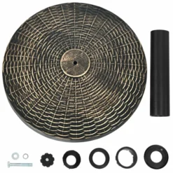 Tangkula 18" Patio Resin Umbrella Base, 24 LBS Outdoor Heavy Duty Round Umbrella Base -Sunnydaze Decor Store GUEST 7ed838ea be40 4960 91e9 a6233a1d4a81