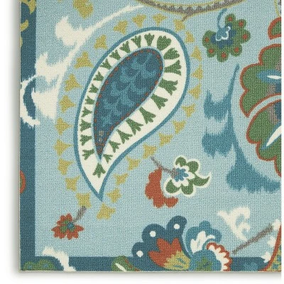 Waverly Sun N Shade SND73 Ivory Indoor/Outdoor Area Rug 5 Waverly Sun N Shade SND73 Ivory Indoor/Outdoor Area Rug - Image 3