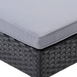 Parksville Patio Bar Set With Cushions - Black/Gray - CorLiving -Sunnydaze Decor Store GUEST 7f3fd426 68e7 4973 a1cf f17ad9563359