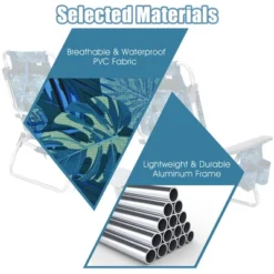 Costway 4PCS Folding Backpack Beach Chair Reclining Camping Chair W/ Storage Bag 20 Costway 4PCS Folding Backpack Beach Chair Reclining Camping Chair W/ Storage Bag -Sunnydaze Decor Store GUEST 7f82bb53 567e 4341 b3c8 107700f7dfe0