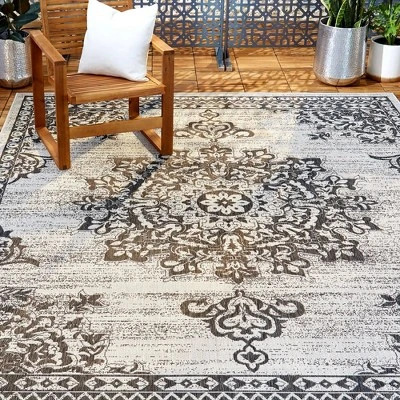 Azalea Outdoor Patio Country Rug - Nicole Miller 4 Azalea Outdoor Patio Country Rug - Nicole Miller - Image 2