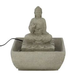 Resin Traditional Buddha Fountain Beige - Olivia & May -Sunnydaze Decor Store GUEST 813ed756 85cd 41ff bd12 c2315fe729eb