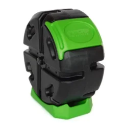 FCMP Outdoor RC2000WB-GRN 19-Gal 2.5 Cu Ft Plastic Resin Single Chamber Half Size Rolling Composter Outdoor Rotating Garden Compost Bin -Sunnydaze Decor Store GUEST 818b3f17 f167 4b6a a061 5902c25ed250