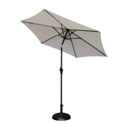9' Aluminum Outdoor Patio Umbrella With Carry Bag - Wellfor -Sunnydaze Decor Store GUEST 82706d52 63d4 4b1c 9de8 a9d80b61231d