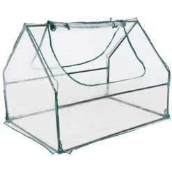 Sunnydaze Decor Sunnydaze Mini Greenhouse With 2 Zippered Side Doors - Clear 17 Sunnydaze Decor Sunnydaze Mini Greenhouse With 2 Zippered Side Doors - Clear -Sunnydaze Decor Store GUEST 82a8260f 55c2 45ef aa03 6af85ea80e39