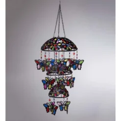 Wind & Weather Three-Tiered Solar Jeweled Lighted Butterfly Mobile -Sunnydaze Decor Store GUEST 82d06489 1dff 4895 880c d1f66f1073d9
