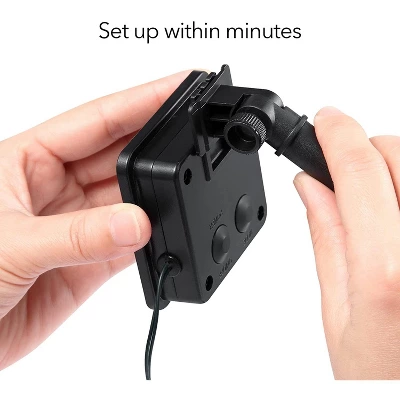 Dartwood Solar String Lights - Outdoor Decorative Solar Fairy Lights For Your House, Yard, Or Garden (4 Pack, Blue) 7 Dartwood Solar String Lights - Outdoor Decorative Solar Fairy Lights For Your House, Yard, Or Garden (4 Pack, Blue) - Image 5