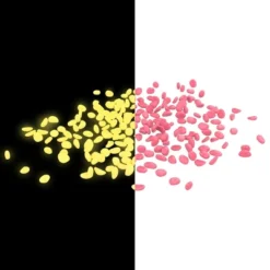 Garden Stones-200 Count Glow In The Dark Solar Pathway Pebble Lights-Decorative Glowing Rocks By Nature Spring (Yellow) -Sunnydaze Decor Store GUEST 84cdb5d1 c73c 4dd3 a1fe 41c0d673e703