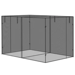 Outsunny 10 X 6.5ft Crop Cages For Garden, Plant Protectors From Animals, With Two Zippered Doors, Storage Bag And 6 Ground Stakes, Black -Sunnydaze Decor Store GUEST 856a772b 821b 4d7d 8e92 6c4981227829