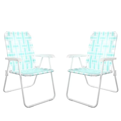 Priscilla Outdoor Folding Chair - Aqua - Novogratz 12 Priscilla Outdoor Folding Chair - Aqua - Novogratz - Image 10